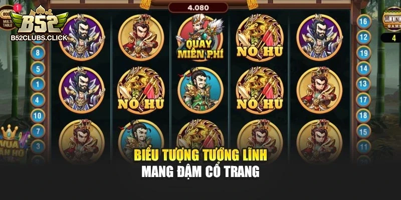 Biểu tượng tướng lĩnh mang đậm cổ trang Biểu tượng tướng lĩnh mang đậm cổ trang